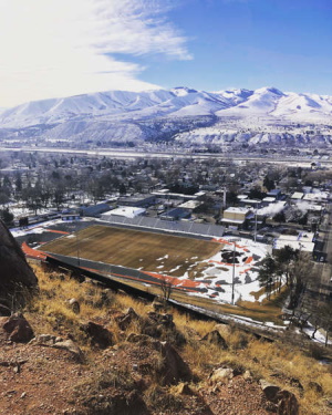 Davis Field in Winter